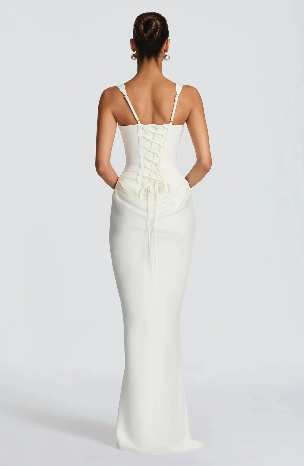 Zelda - Women's Maxi Backless Dress - photo 9