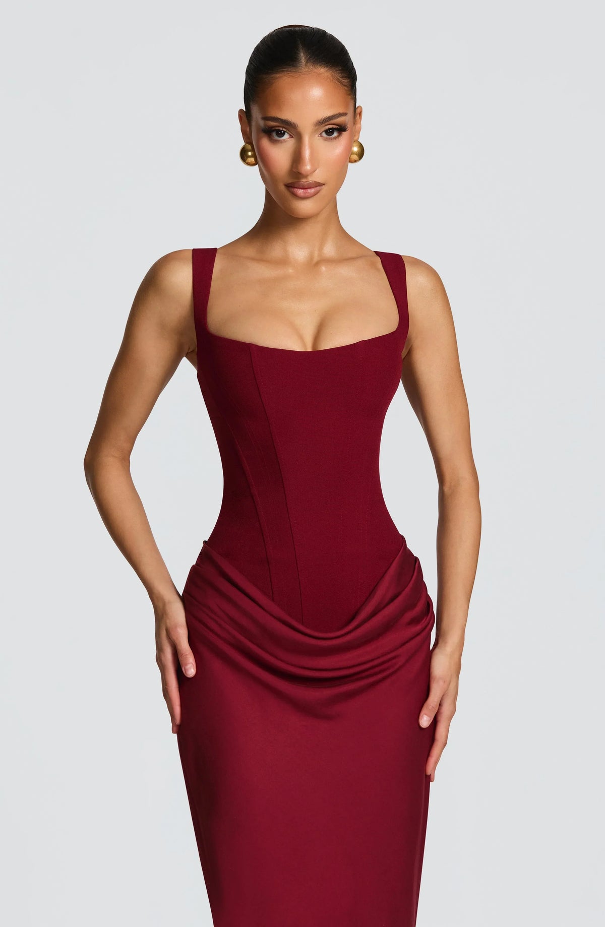 Zelda - Women's Maxi Backless Dress - photo 12