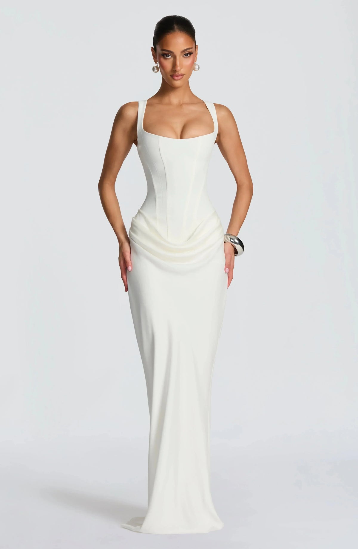 Zelda - Women's Maxi Backless Dress - photo 8