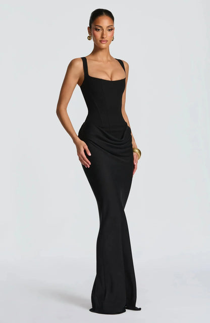Zelda - Women's Maxi Backless Dress - photo 14