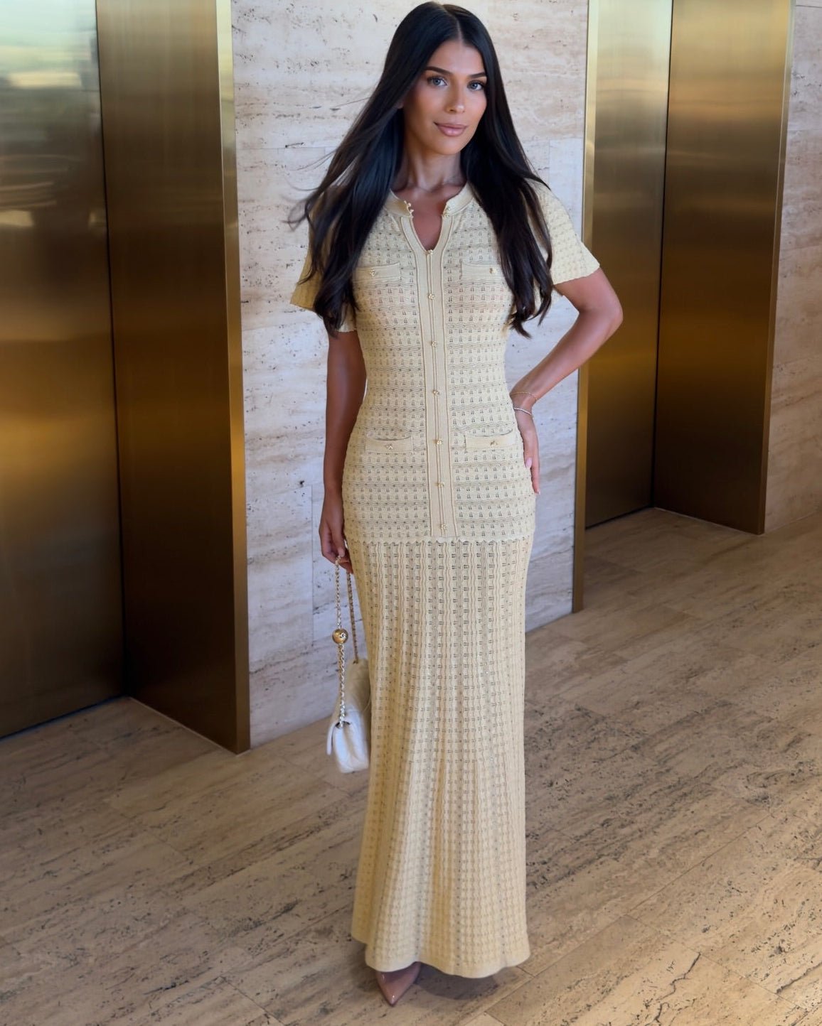 Jemima - Women's Maxi Ribbed Dress - photo 2
