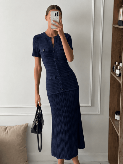 Jemima - Women's Maxi Ribbed Dress - photo 3