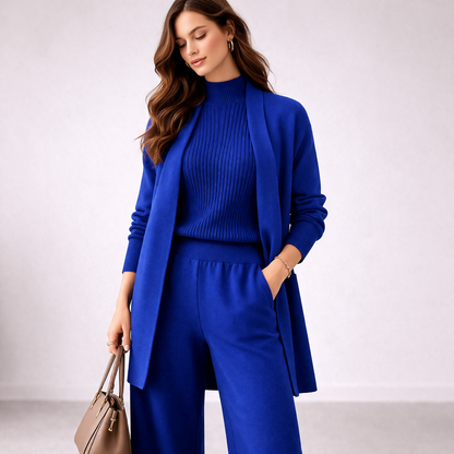 Fleur - Women's Two-Piece Ribbed Set - photo 3