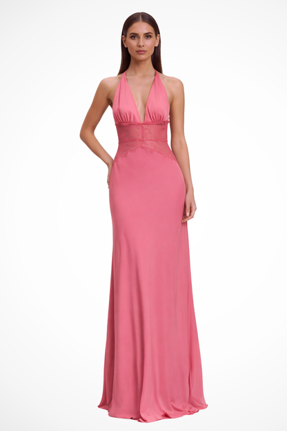 Veerle - Women's Halter Backless Dress - photo 5