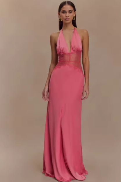 Veerle - Women's Halter Backless Dress - photo 6