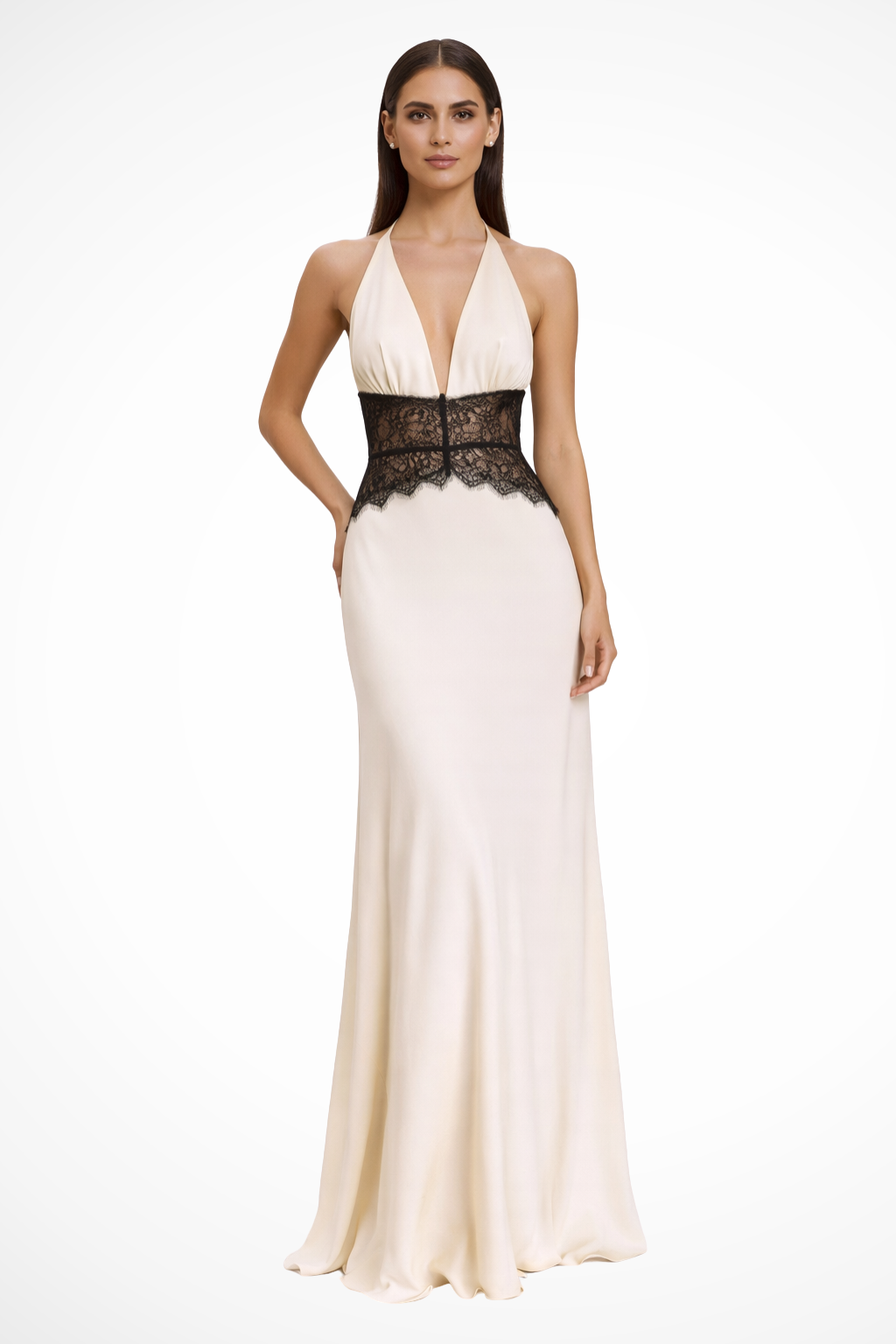 Veerle - Women's Halter Backless Dress - photo 7