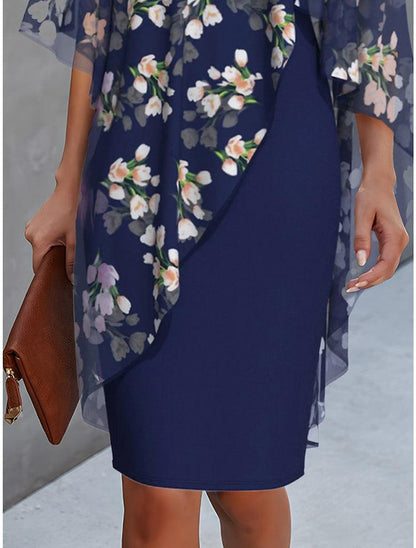 Susanna - Women's Sheath Mini Dress