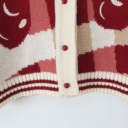 Agnes - Women's Knit Floral Sweater - photo 8