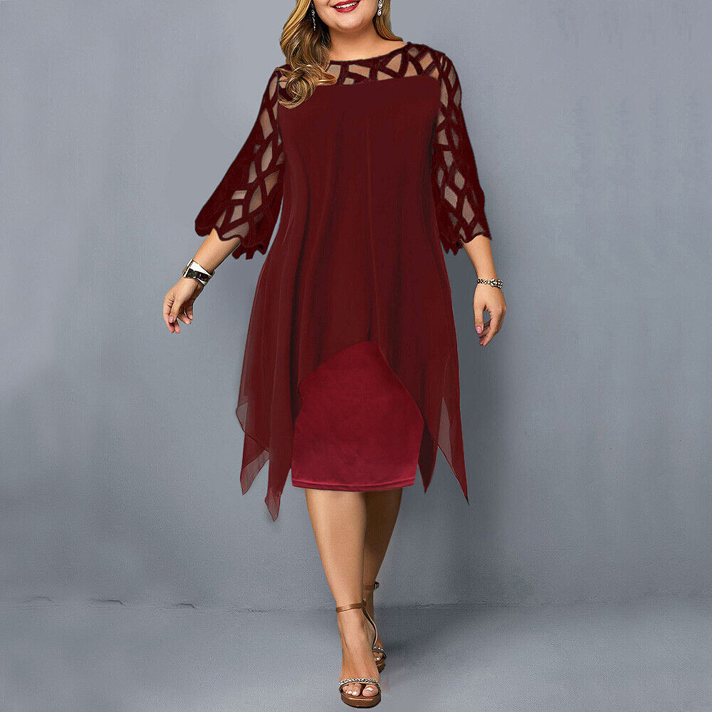 Clemence - Women's A-line Midi Dress - photo 3