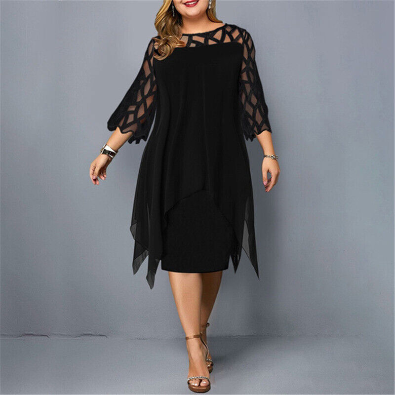 Clemence - Women's A-line Midi Dress - photo 4