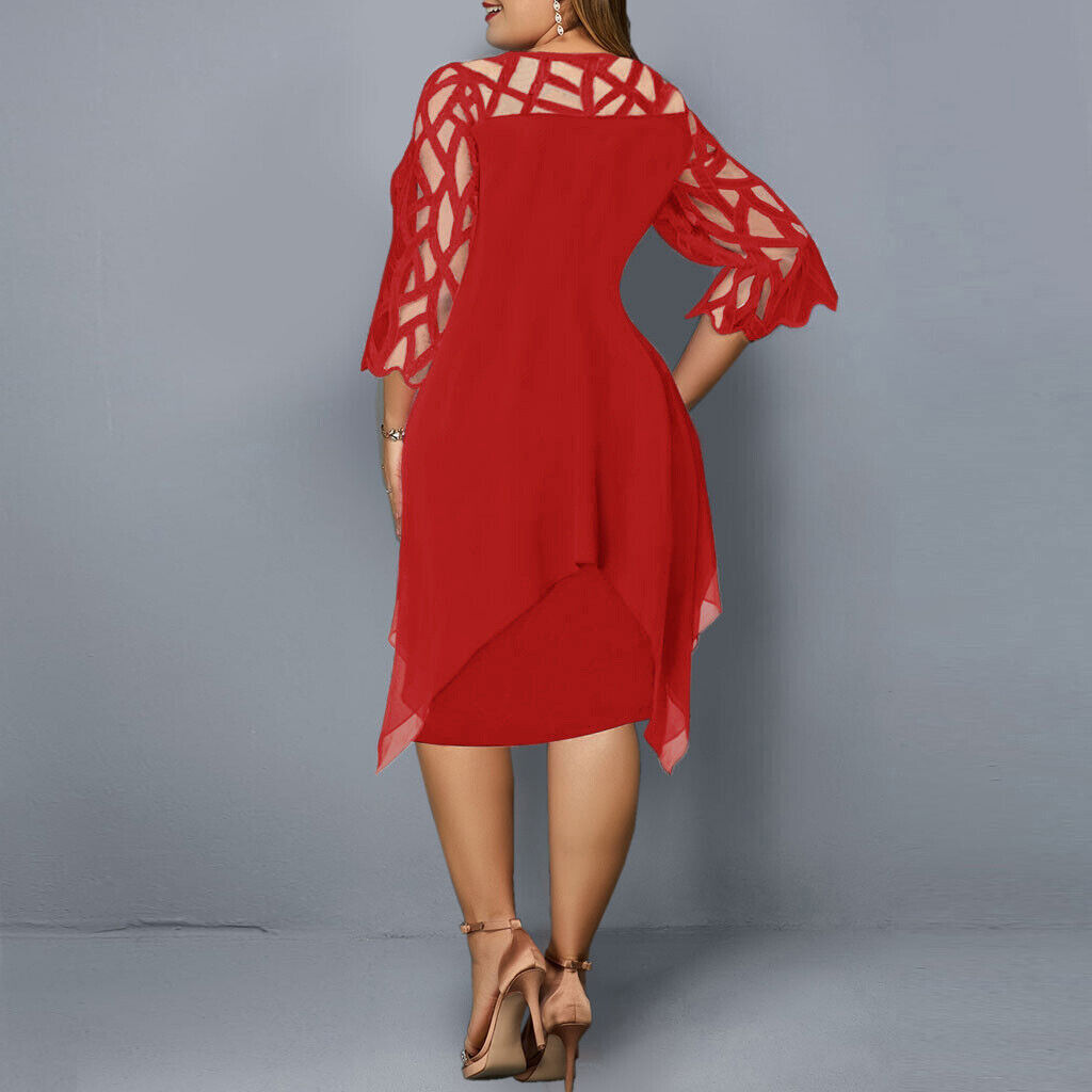 Clemence - Women's A-line Midi Dress - photo 9
