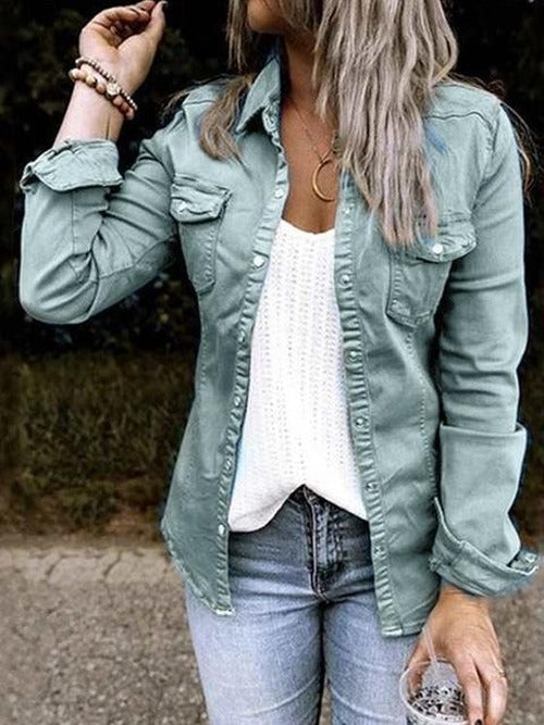 Danica - Women's Medium Button-Down Top - photo 4