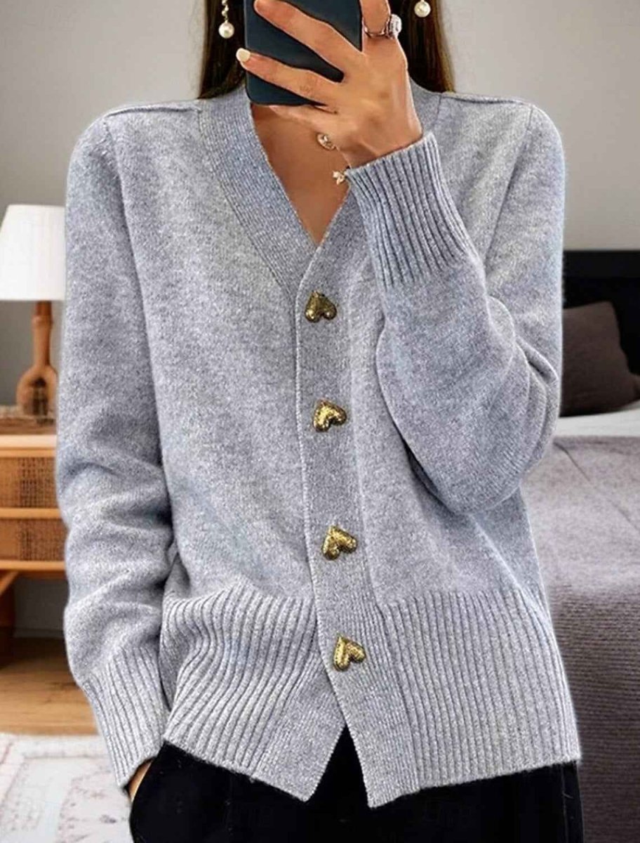 Aurelie - Women's Simple Cardigan - photo 1
