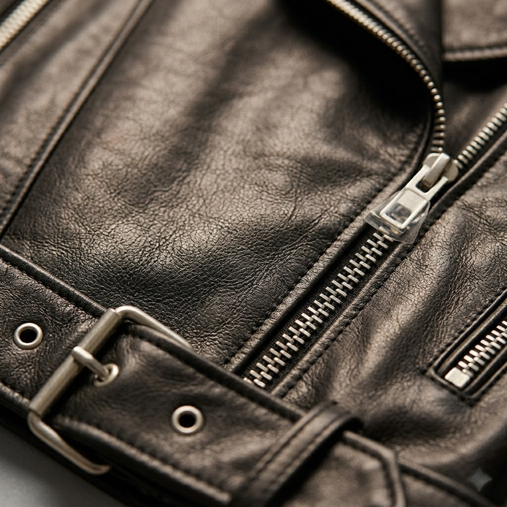 Ondine - Women's Relaxed Biker Jacket - photo 3