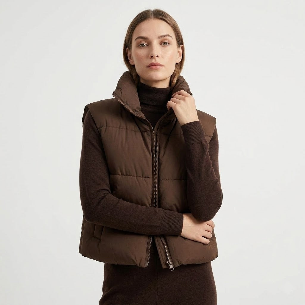 Ilaria - Women's Cropped Puffer Jacket - photo 1