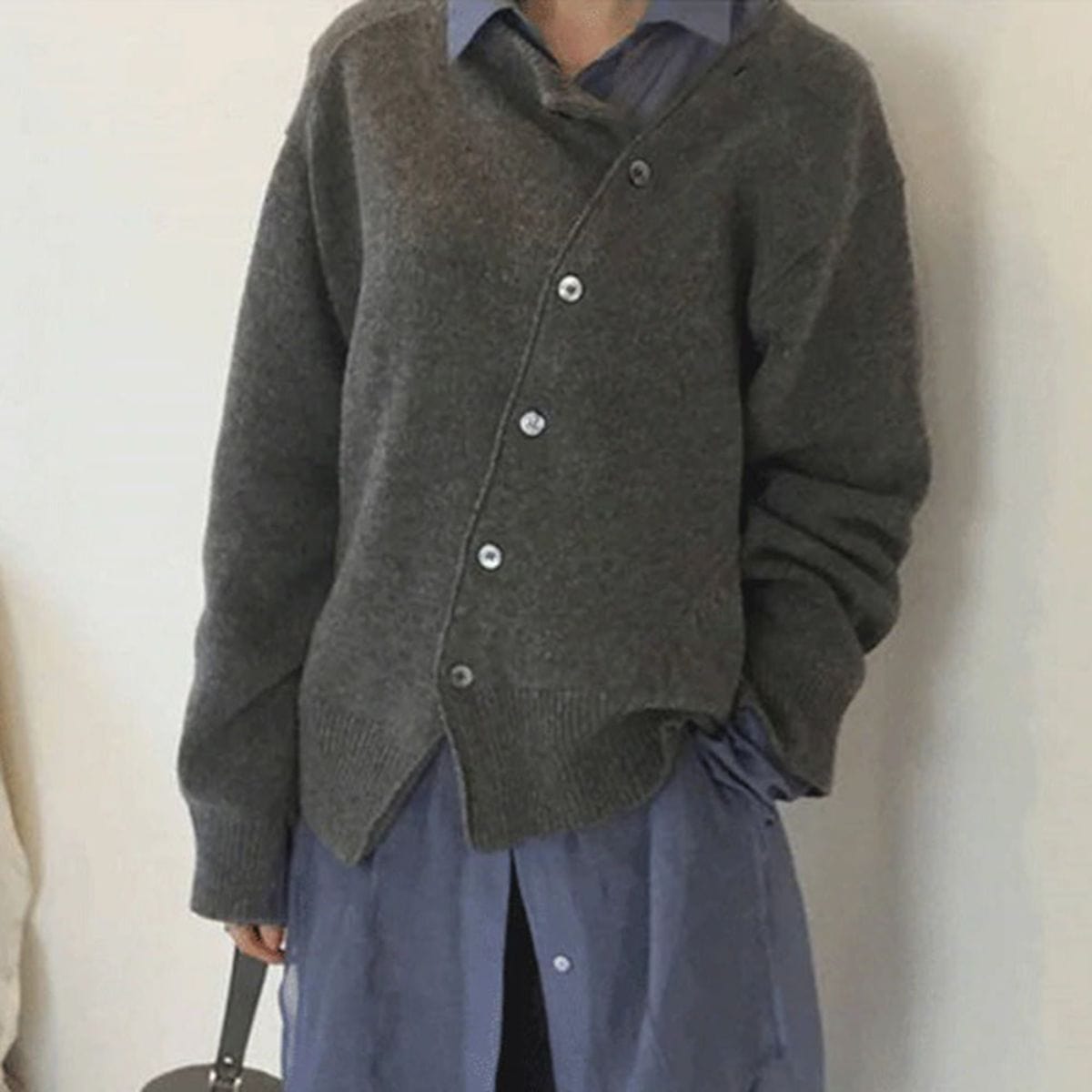 Lucienne - Women's Long Slim Cardigan