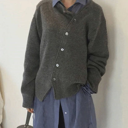 Lucienne - Women's Long Slim Cardigan