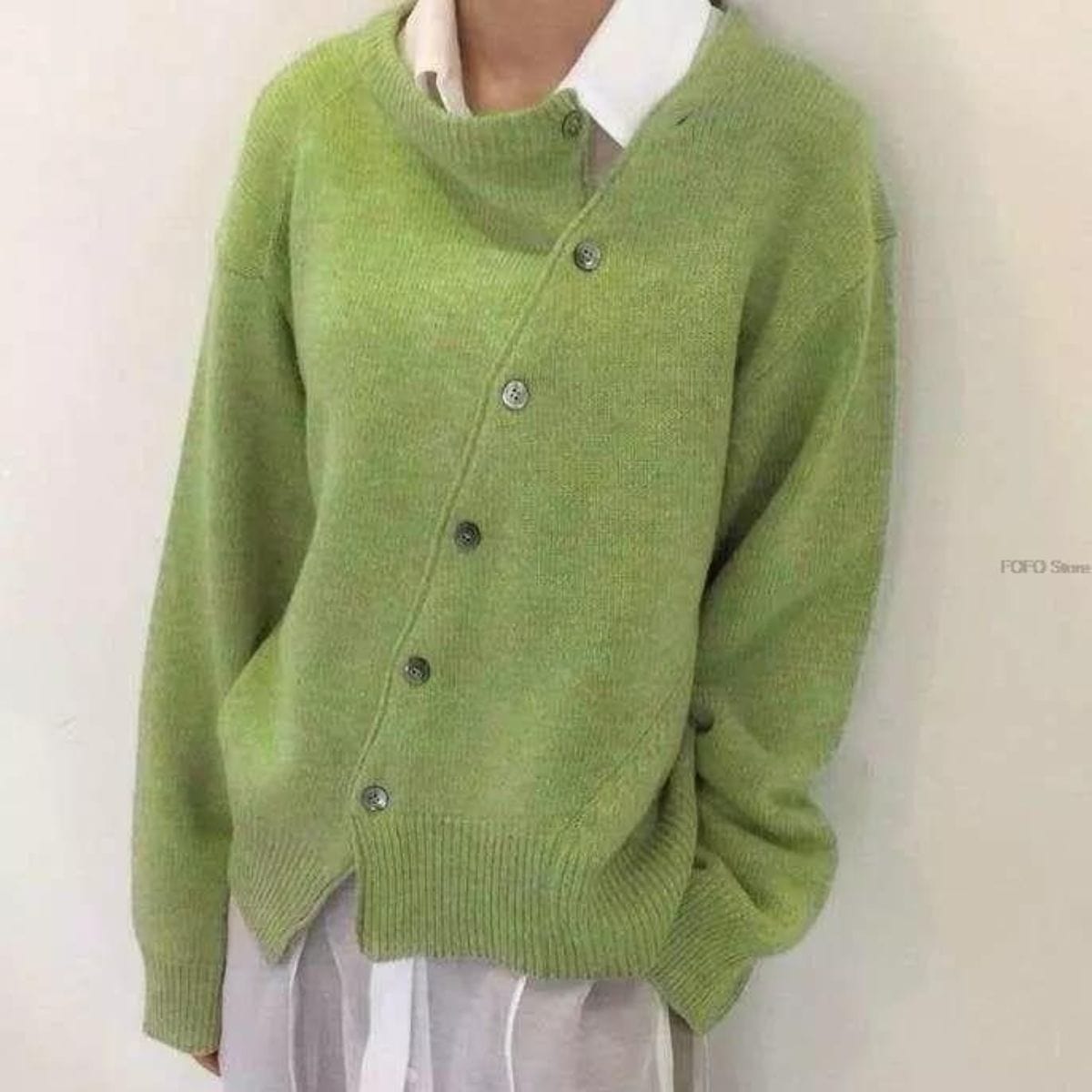 Lucienne - Women's Long Slim Cardigan