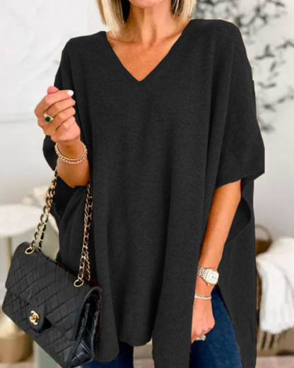 Annika - Women's Short Relaxed Sweater - photo 3