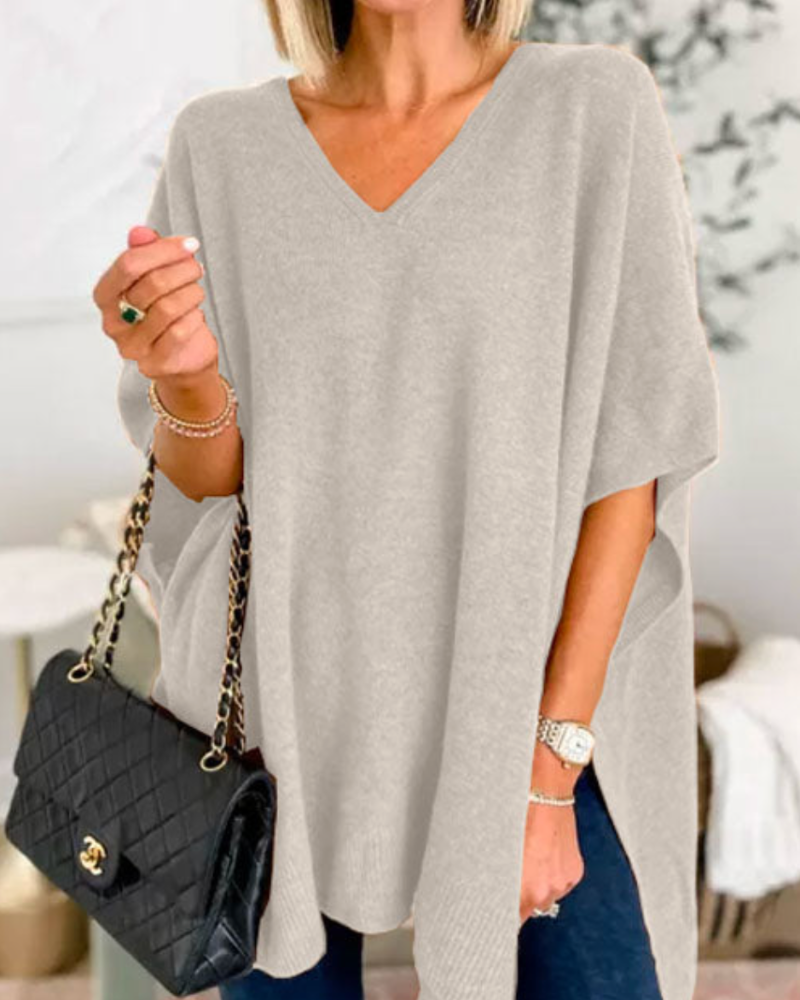 Annika - Women's Short Relaxed Sweater - photo 4