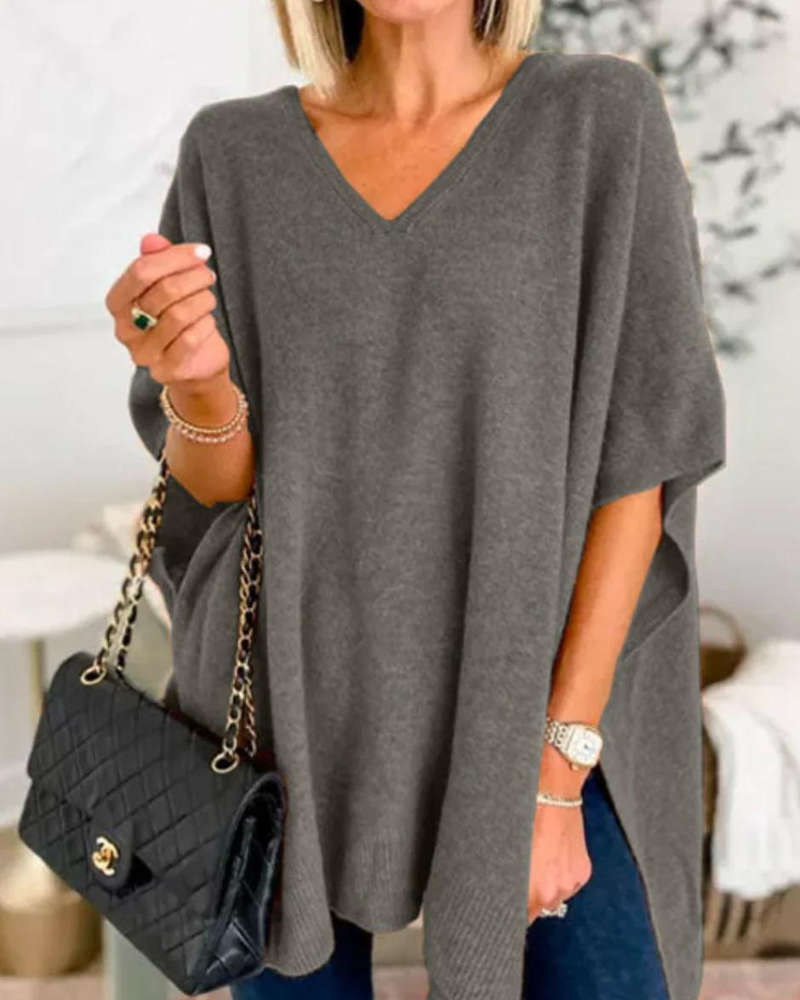 Annika - Women's Short Relaxed Sweater - photo 5