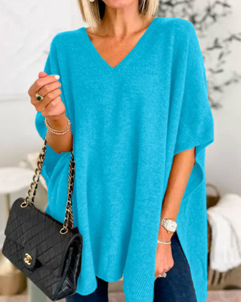 Annika - Women's Short Relaxed Sweater - photo 6