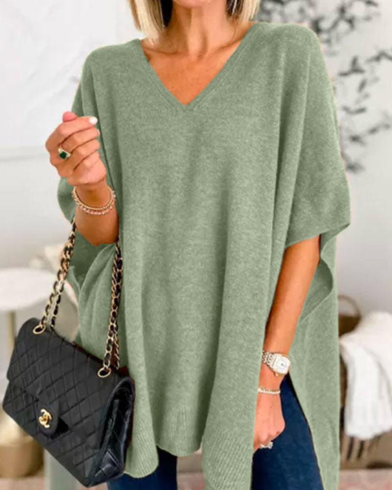 Annika - Women's Short Relaxed Sweater - photo 8