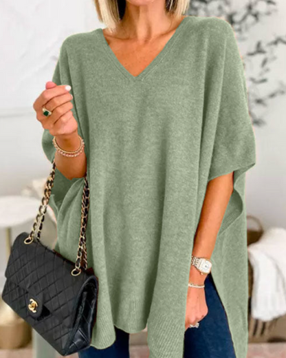 Annika - Women's Short Relaxed Sweater - photo 8
