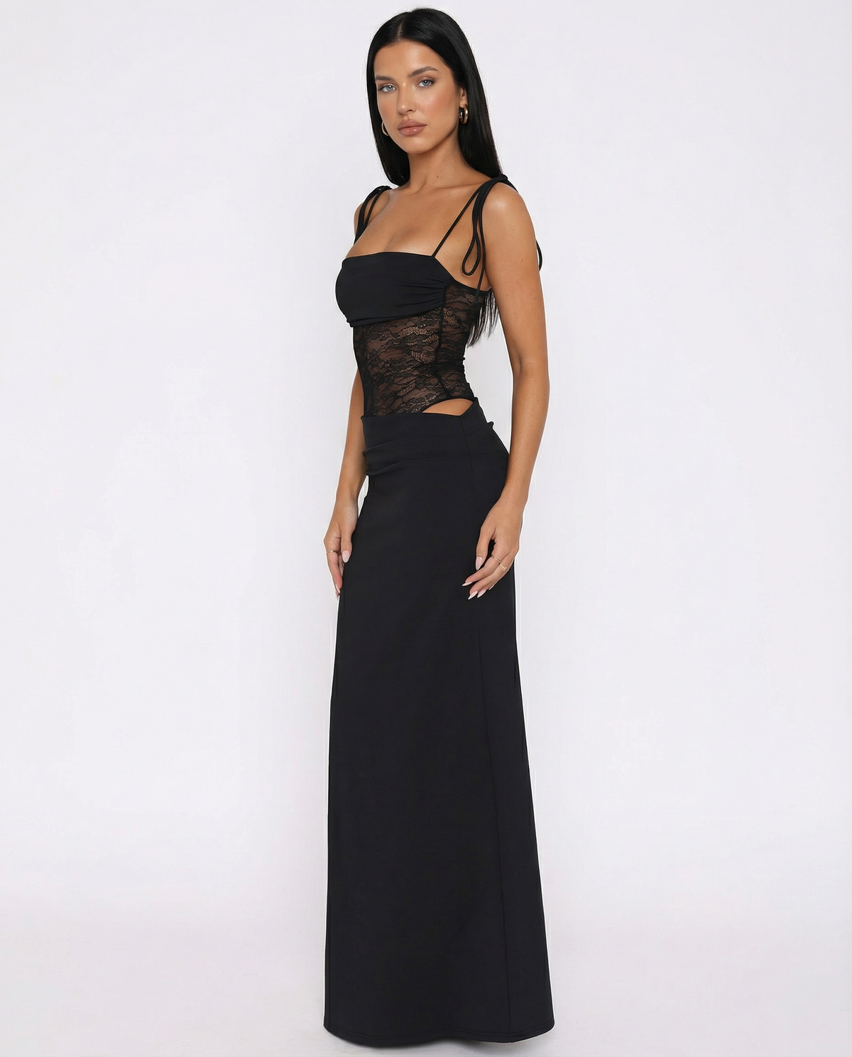 Romy - Women's Maxi Lace Dress - photo 7