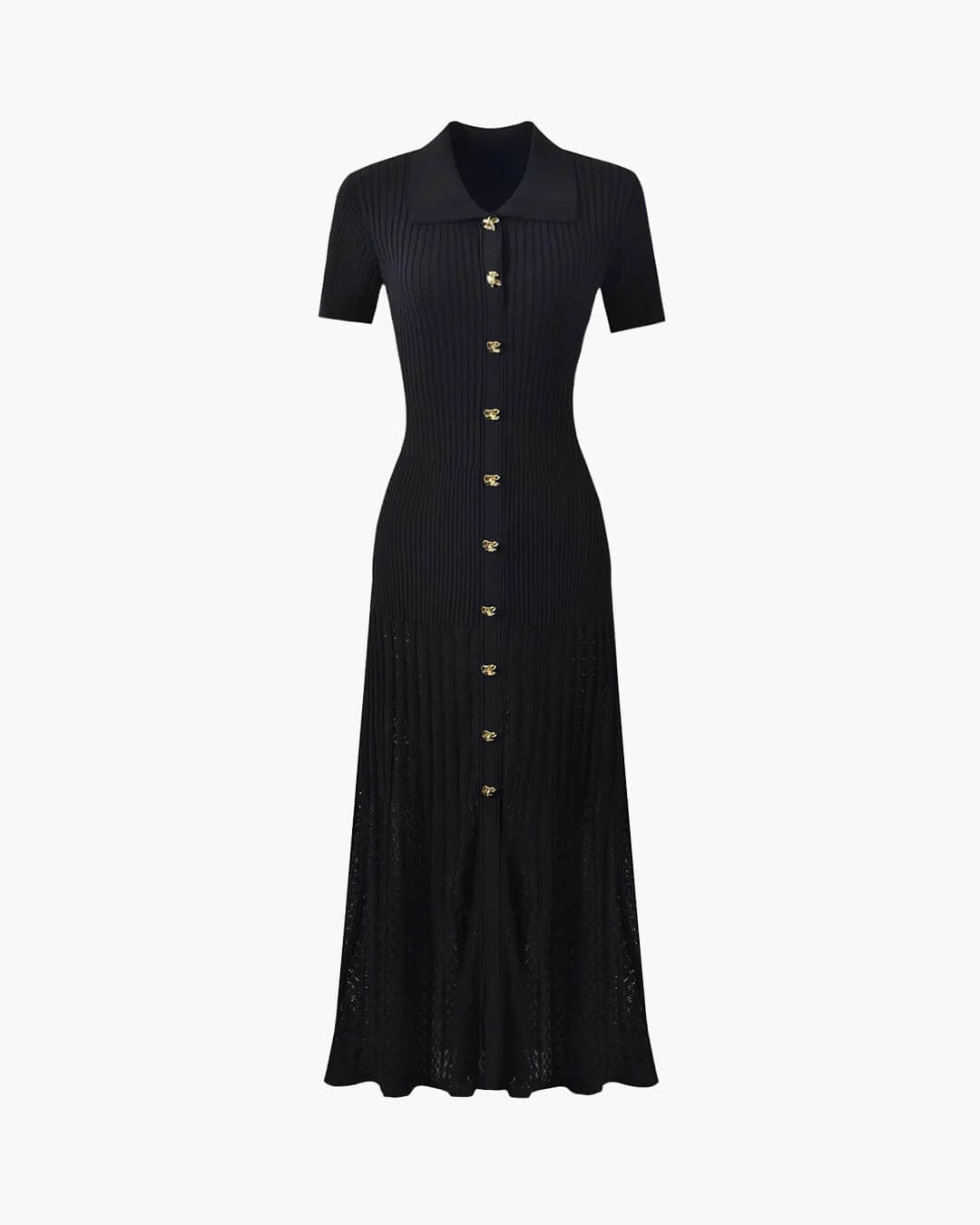 Iris - Women's Maxi Knit Dress - photo 6