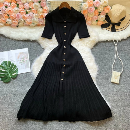 Iris - Women's Maxi Knit Dress - photo 7