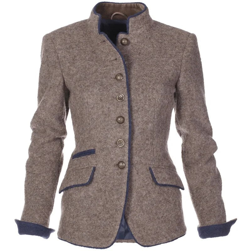 Rosalie - Women's Mandarin Blazer - photo 1