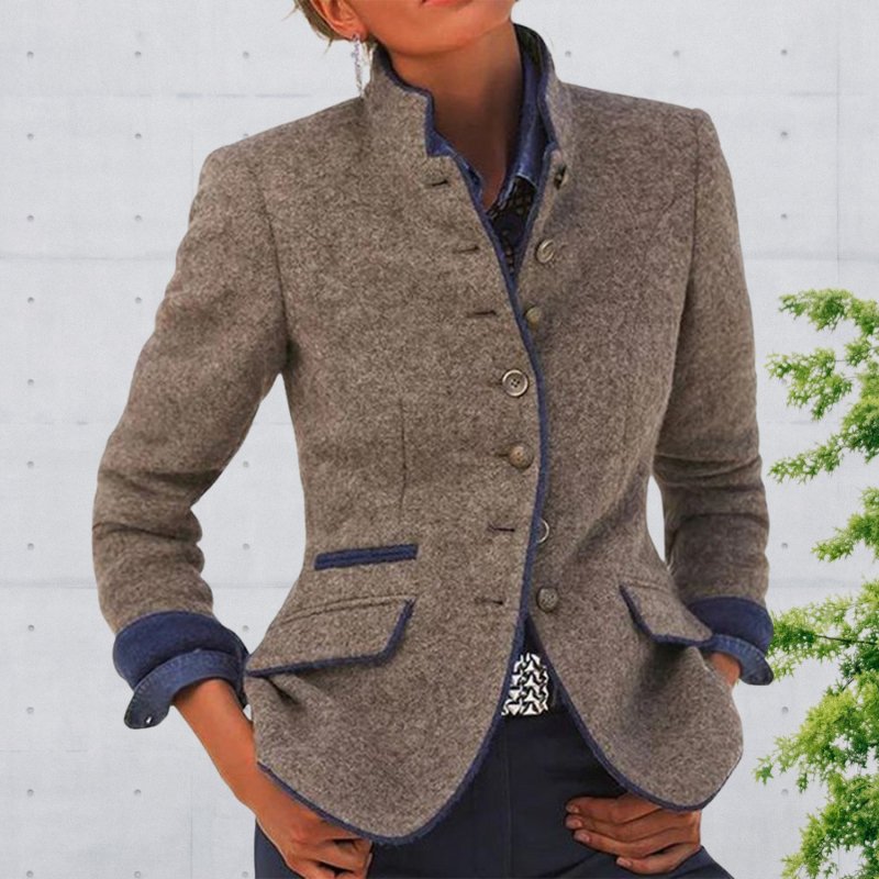 Rosalie - Women's Mandarin Blazer - photo 3