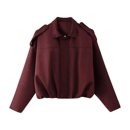 Dorothea - Women's Relaxed Bomber Jacket - photo 2