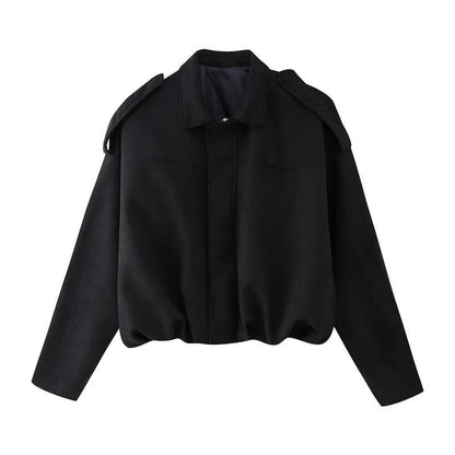 Dorothea - Women's Relaxed Bomber Jacket - photo 3