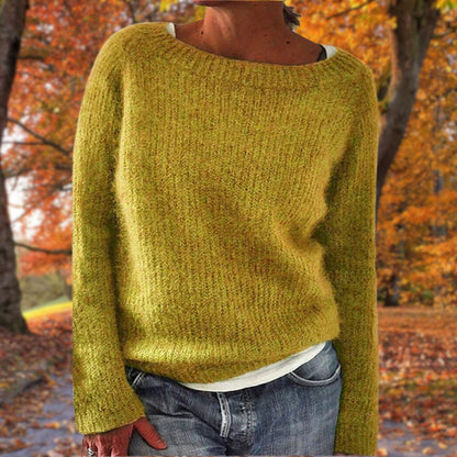Valentine - Women's Relaxed Knit Sweater - photo 1