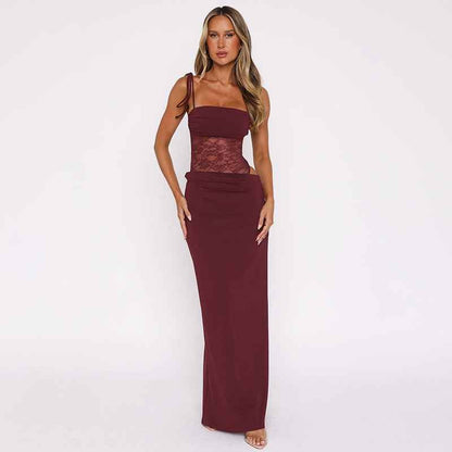 Yolande - Women's Maxi Lace Dress - photo 1