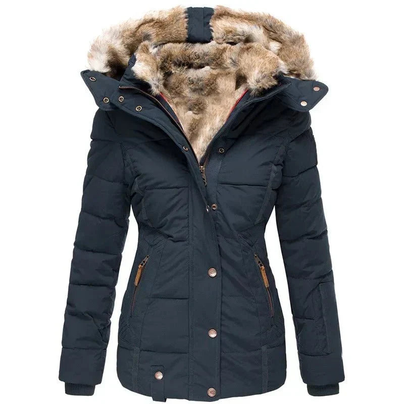 Rosanne - Women's Hooded Quilted Winter Jacket - photo 3