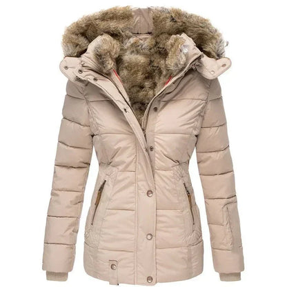 Rosanne - Women's Hooded Quilted Winter Jacket - photo 4