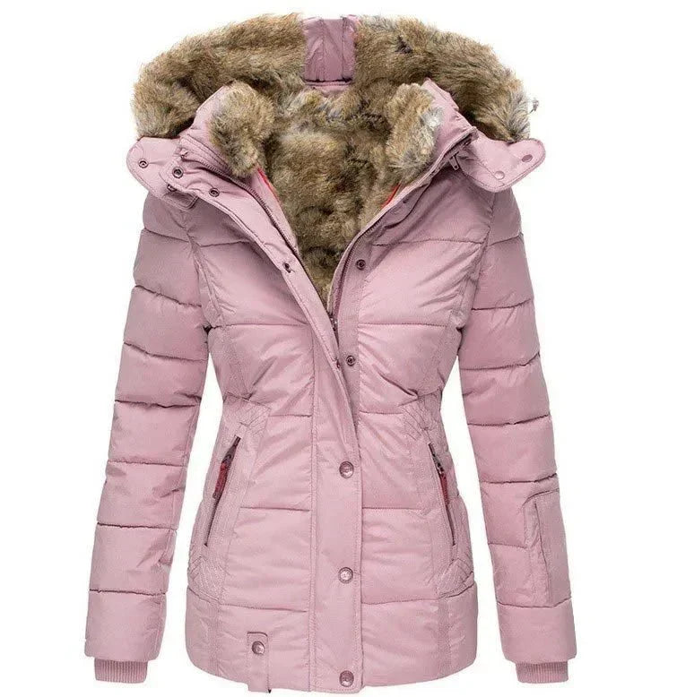 Rosanne - Women's Hooded Quilted Winter Jacket - photo 6