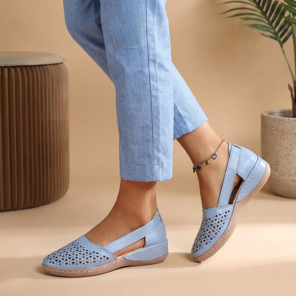 Philippa - Women's Closed-Toe Cut-Out Sandals - photo 2
