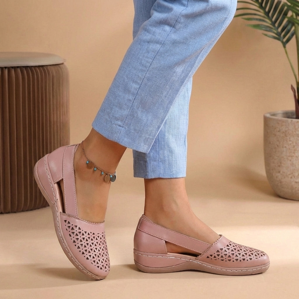 Philippa - Women's Closed-Toe Cut-Out Sandals - photo 5