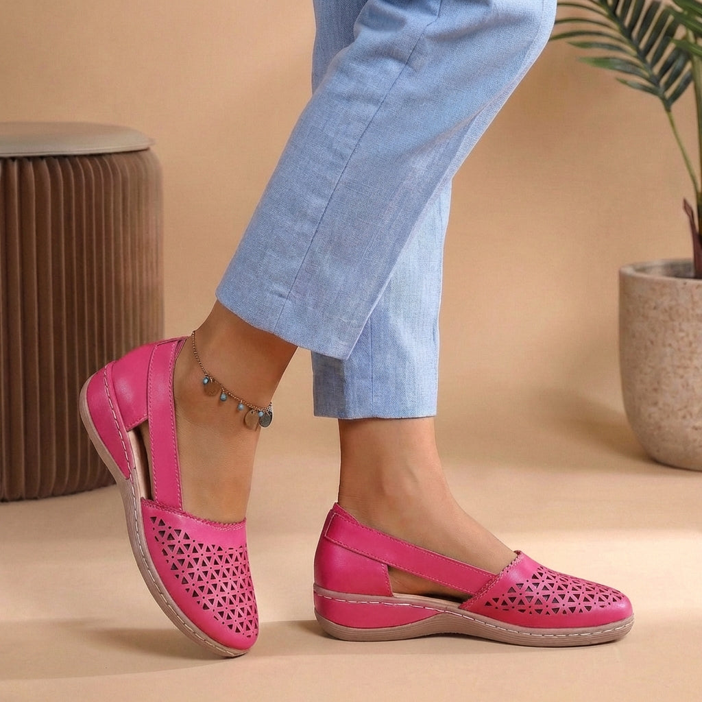 Philippa - Women's Closed-Toe Cut-Out Sandals - photo 6