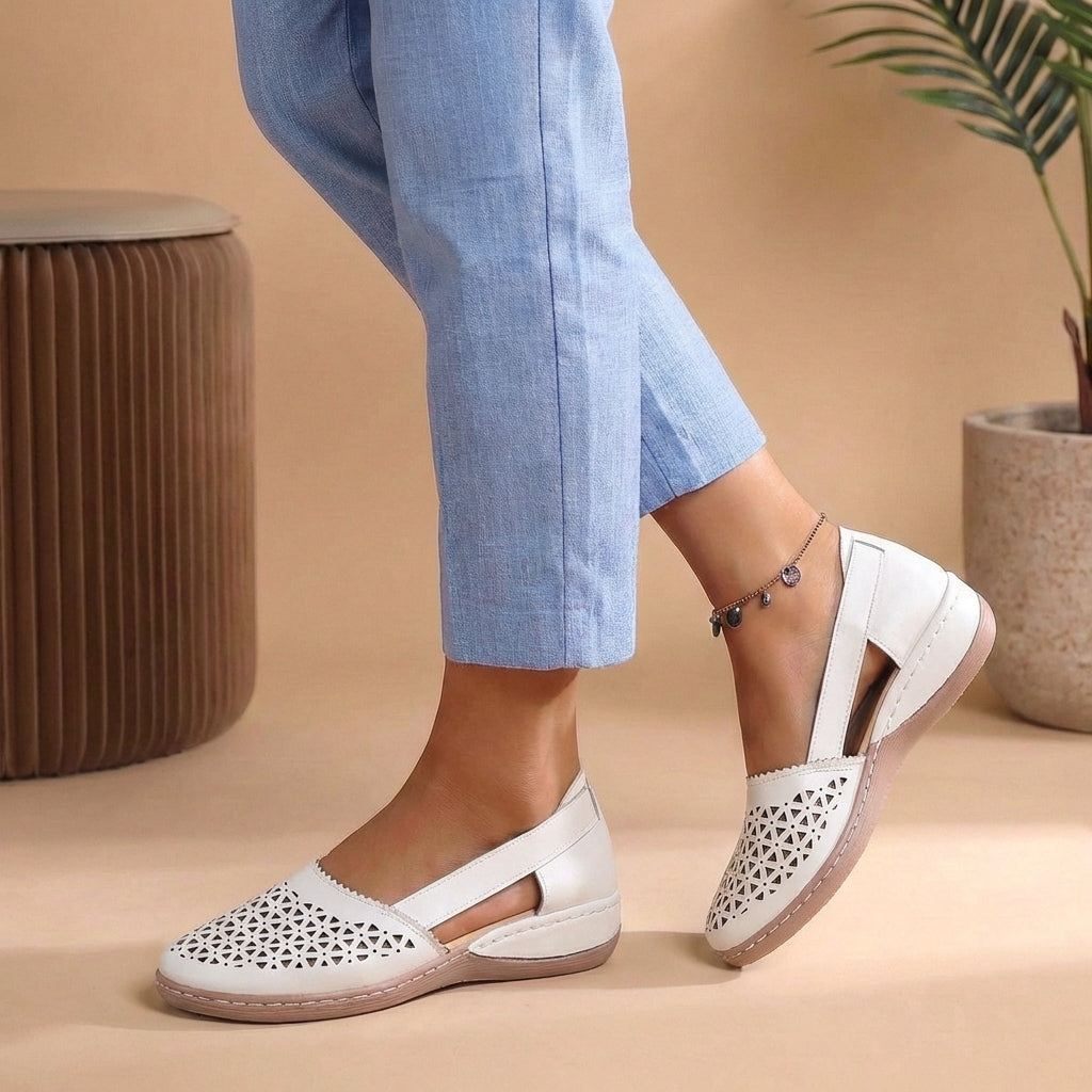 Philippa - Women's Closed-Toe Cut-Out Sandals - photo 7