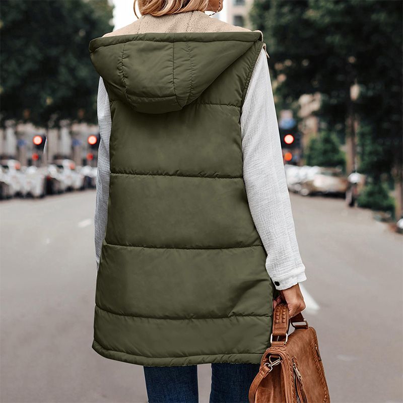 Iris - Women's Hooded Quilted Vest
