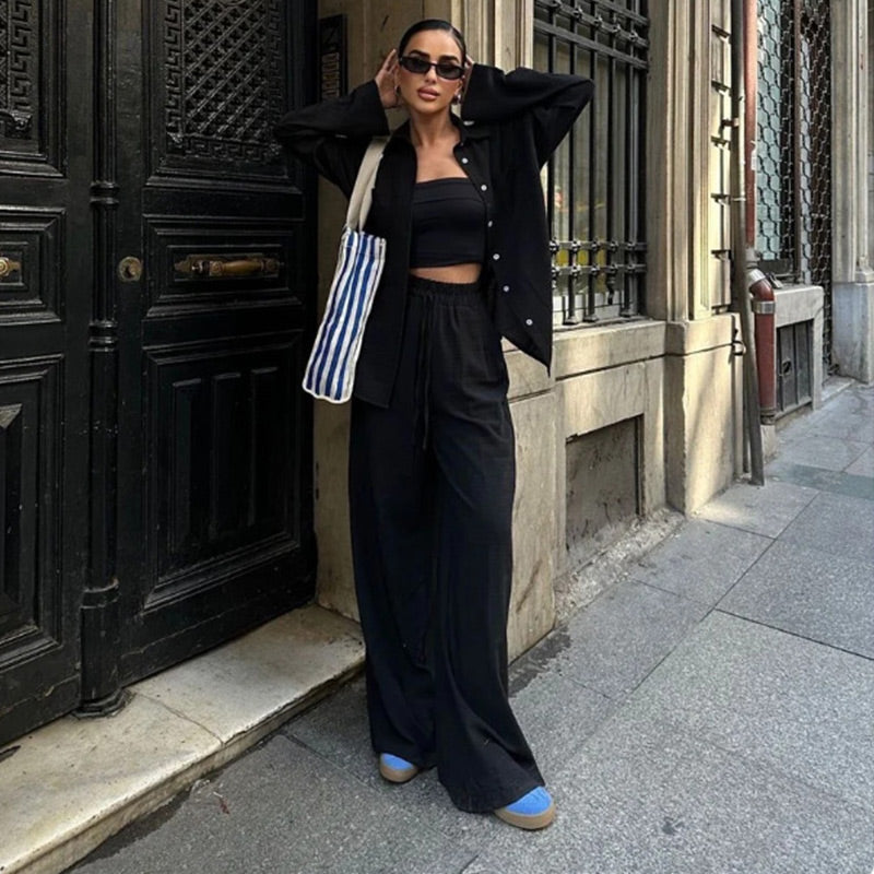 Wilhelmine - Completo leggero da donna in lino
