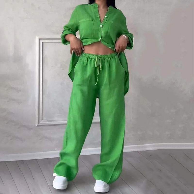 Wilhelmine - Completo leggero da donna in lino