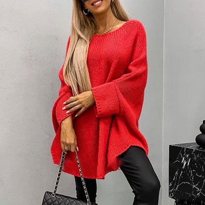 Jolene - Women's Oversized Knit Sweater - photo 6
