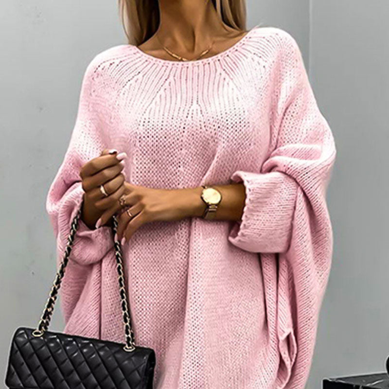 Jolene - Women's Oversized Knit Sweater - photo 2