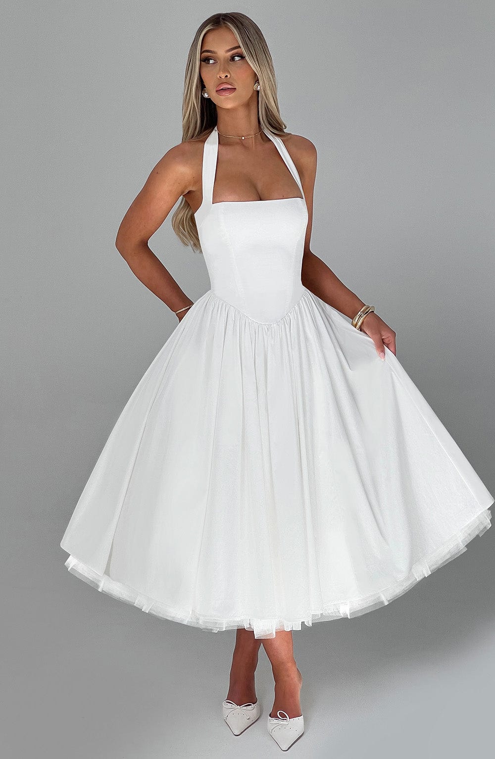 Tamsin - Women's Relaxed Midi Dress - photo 7